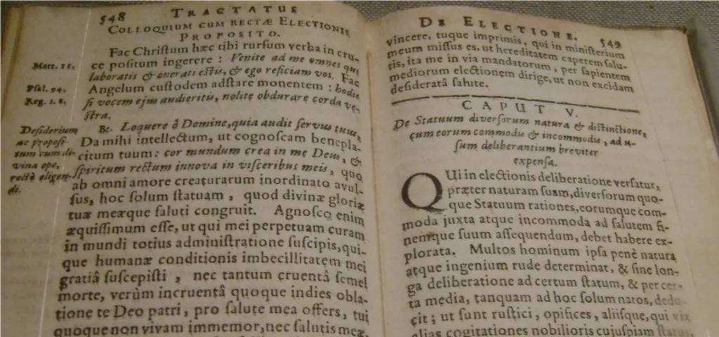 gli esercizi spirituali di sant'Ignazio di Loyola